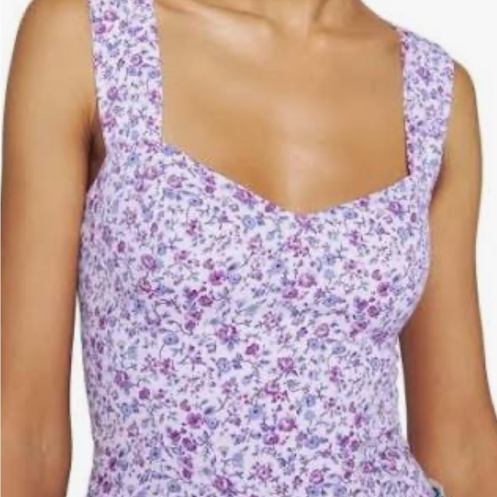 Reformation Floral Tank